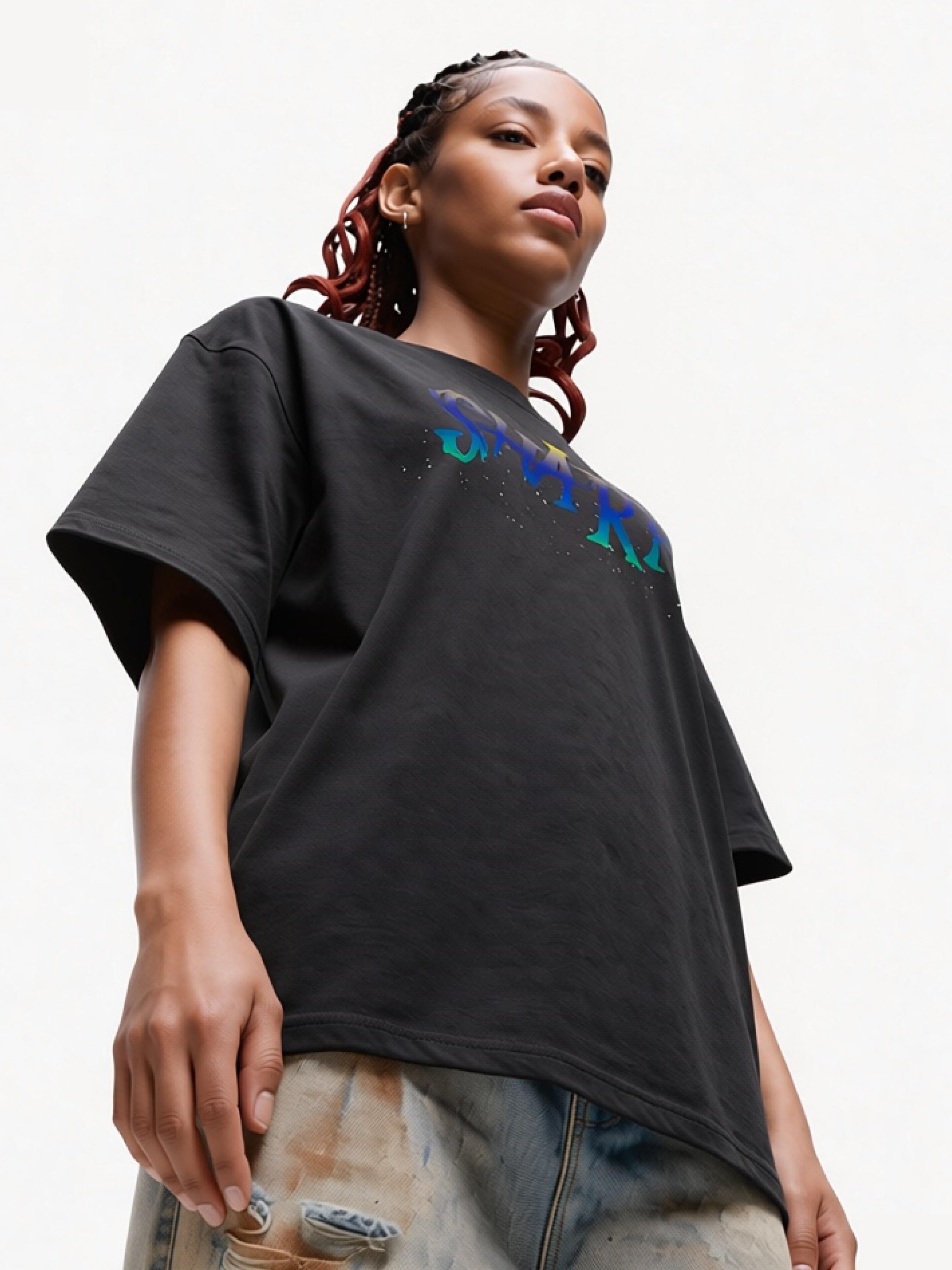 SHARP Gradient Thorn Tee view 5