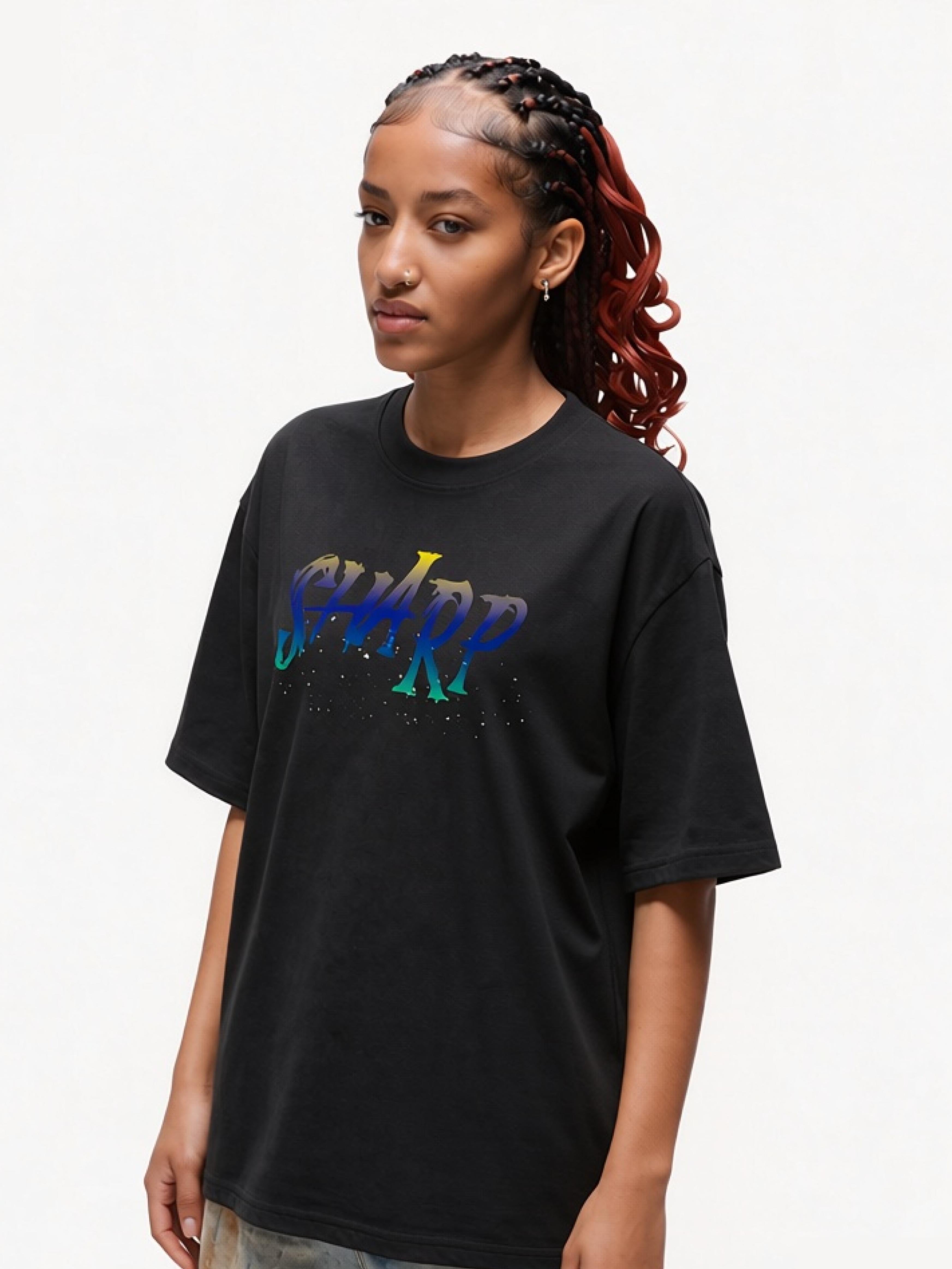 SHARP Gradient Thorn Tee view 7