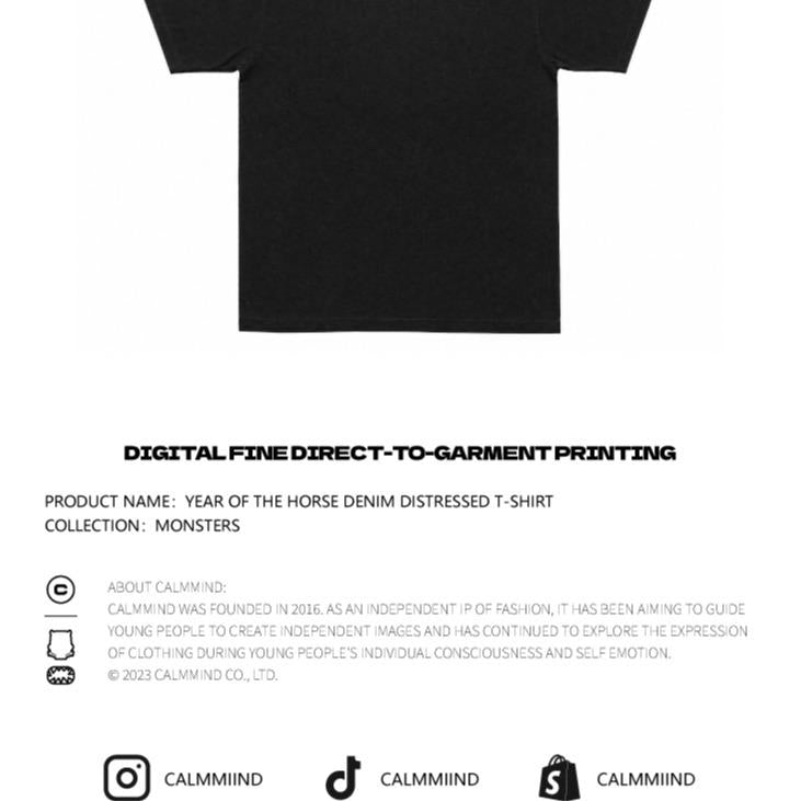 Year of the Ox Washed Tee view 6