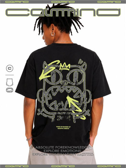 Neon Graffiti Monster Tee view 4