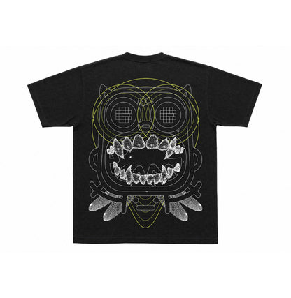 3D Embroidered Monster Tee front view