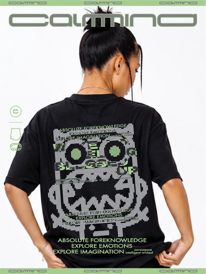 Woven Dot Monster Tee view 4