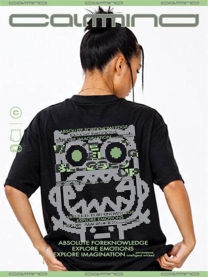 Woven Dot Monster Tee view 4