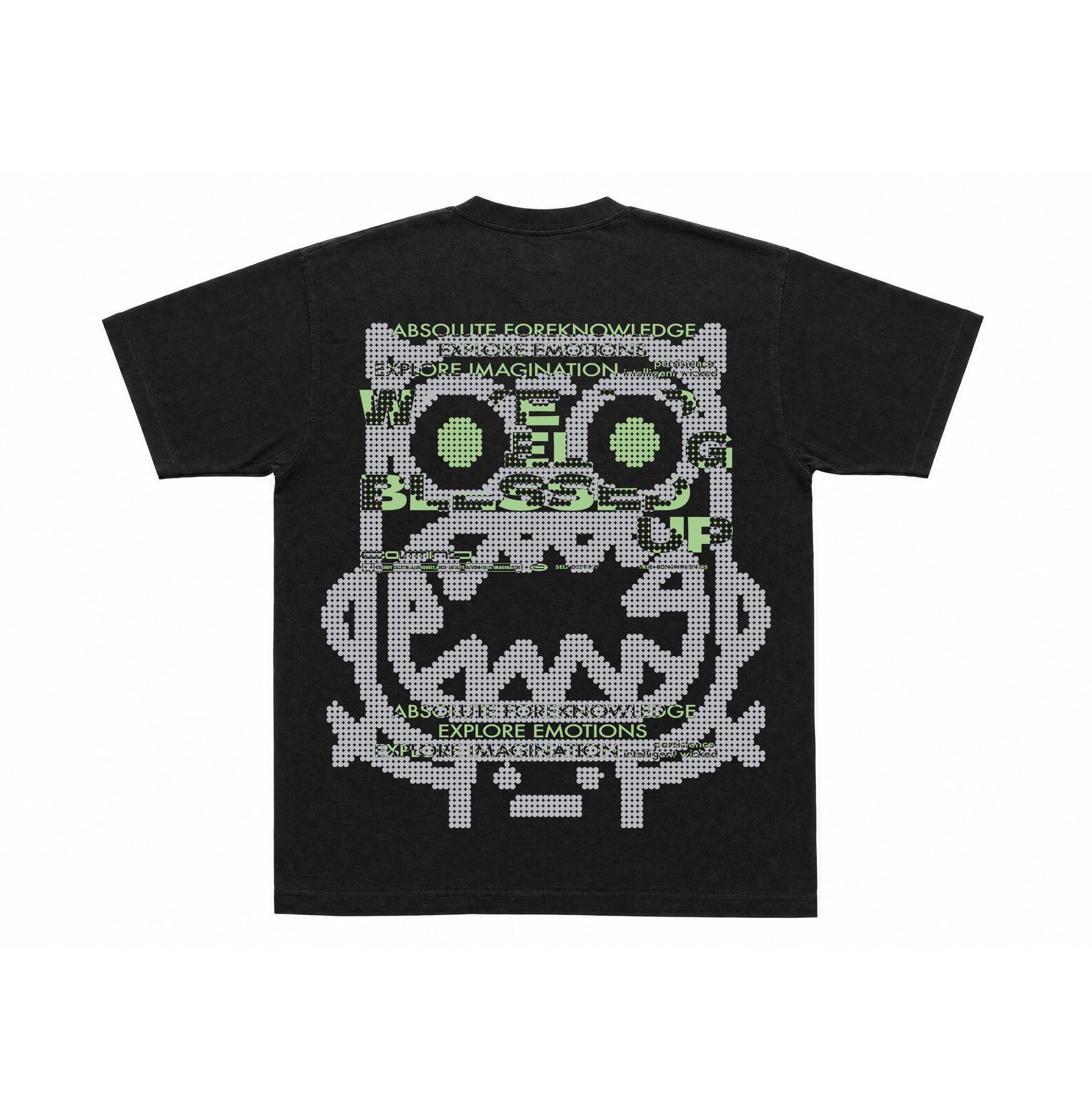 Woven Dot Monster Tee front view