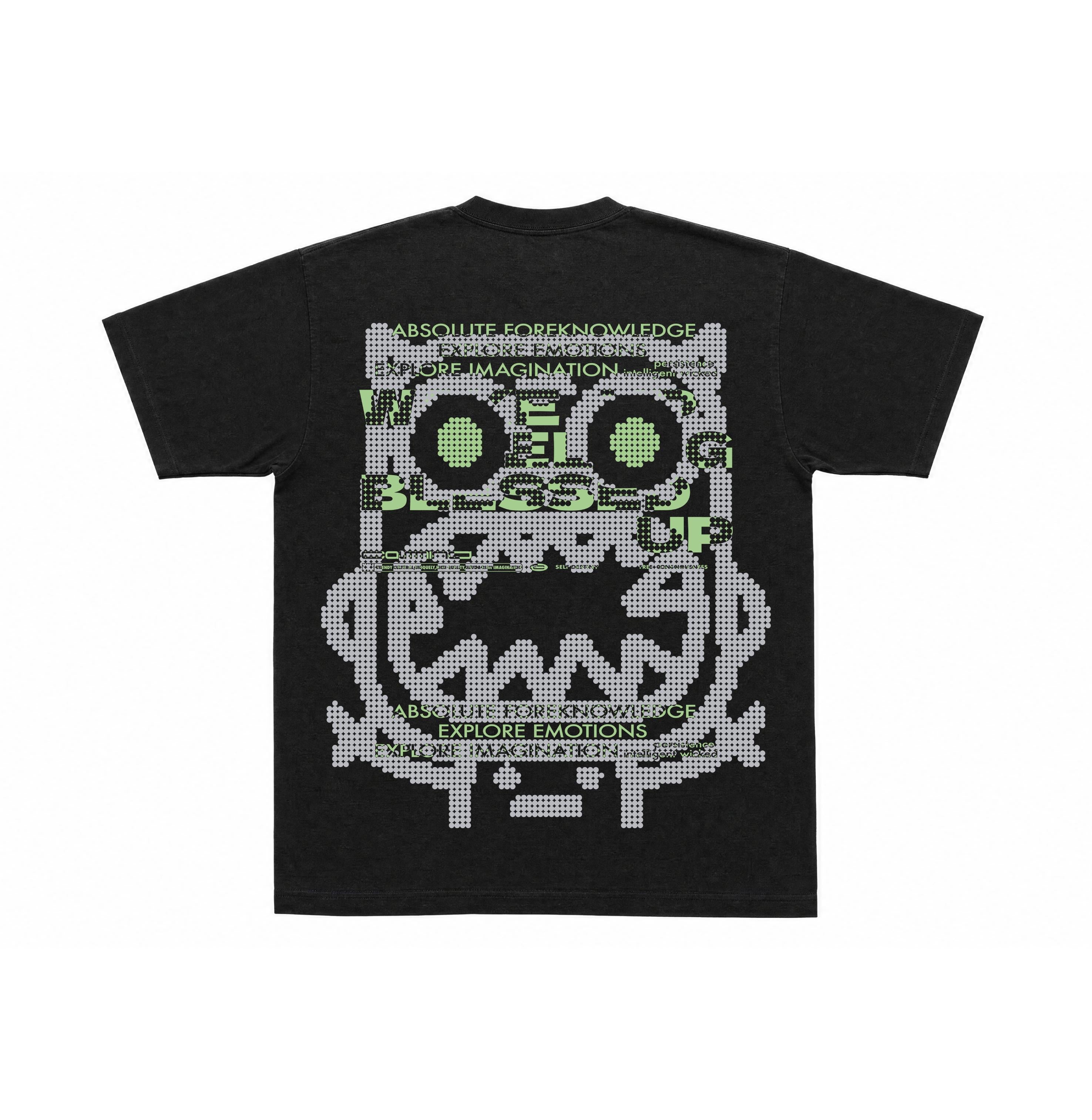 Woven Dot Monster Tee front view
