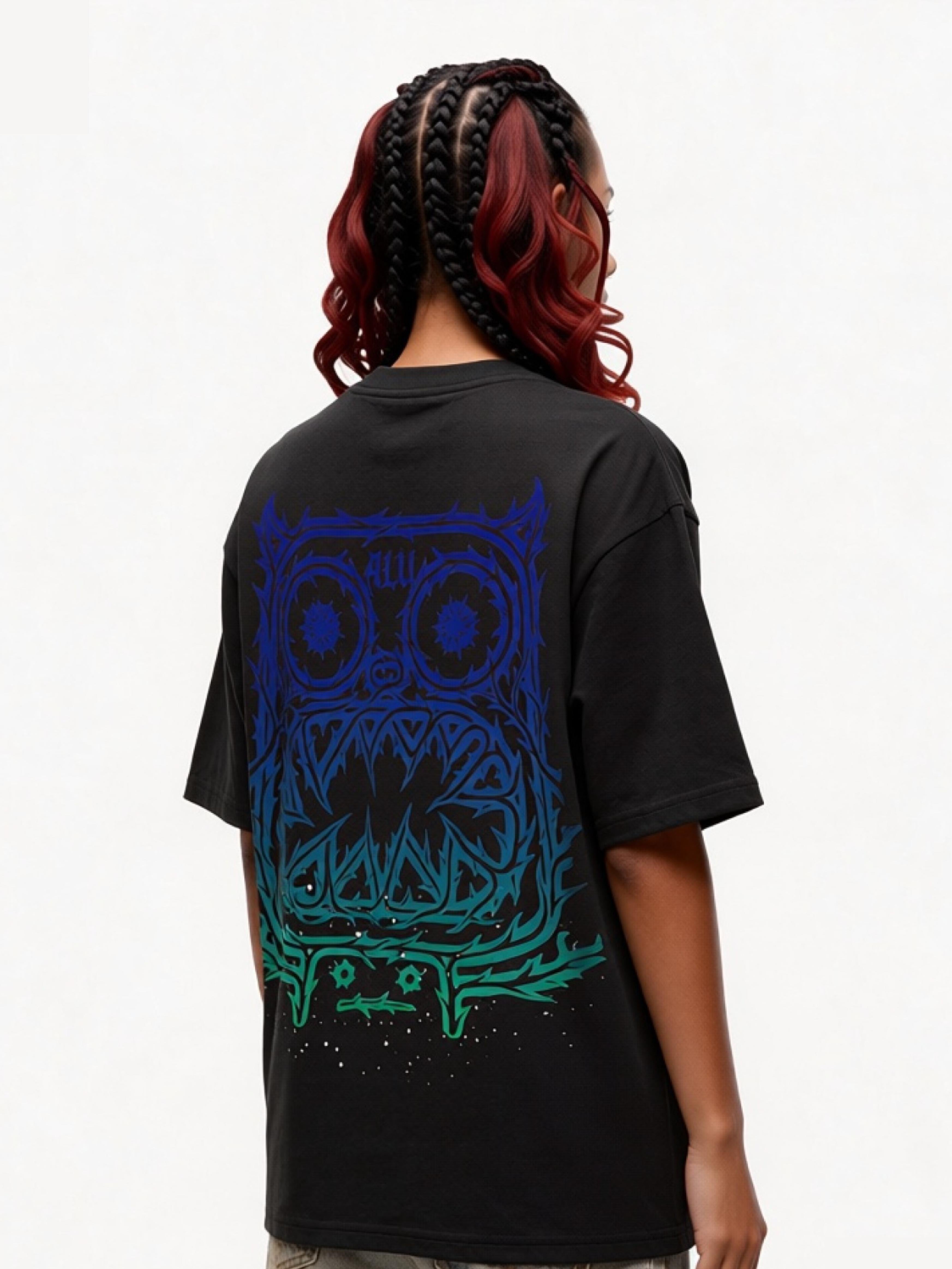 SHARP Gradient Thorn Tee view 4