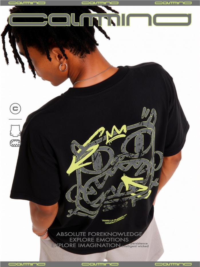 Glow Graffiti Tee view 3