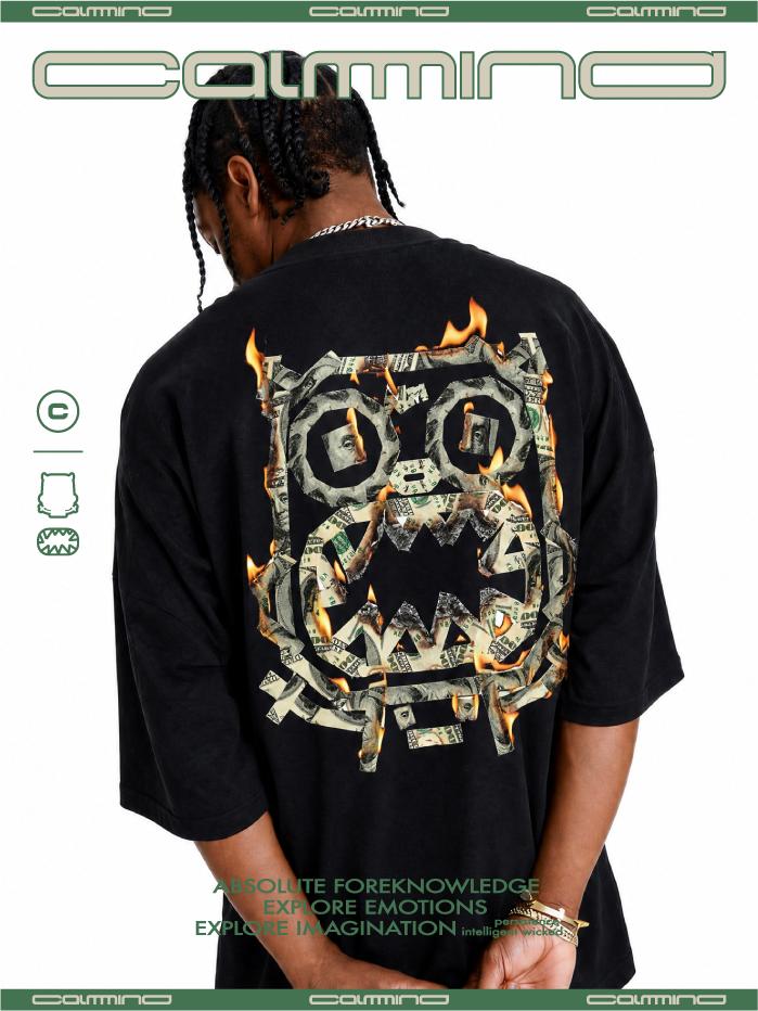 Fire Cash Monster Tee view 5