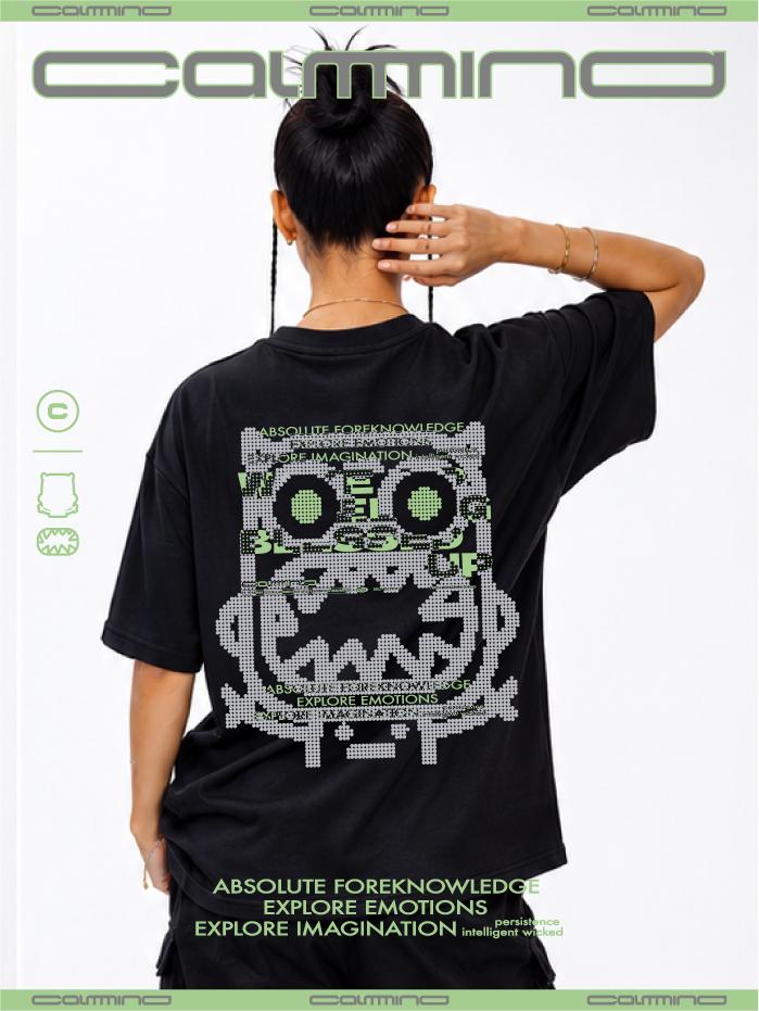 Woven Dot Monster Tee view 3
