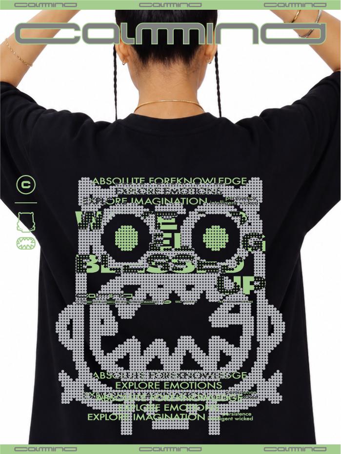 Woven Dot Monster Tee view 5