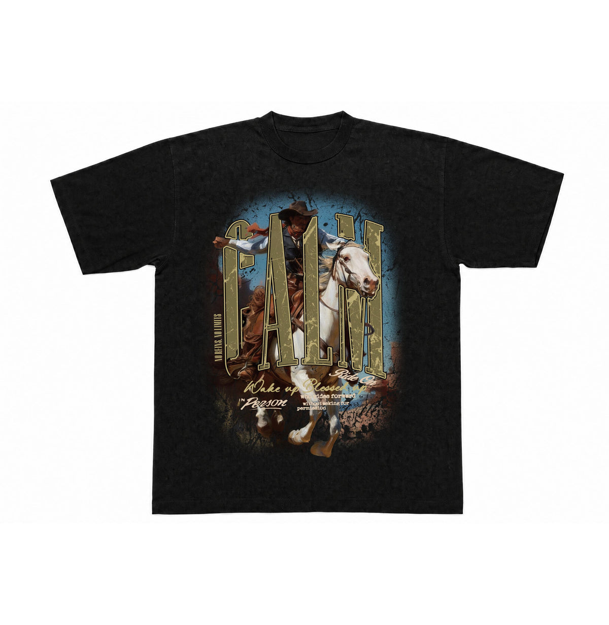 Year of the Ox Washed Tee front view